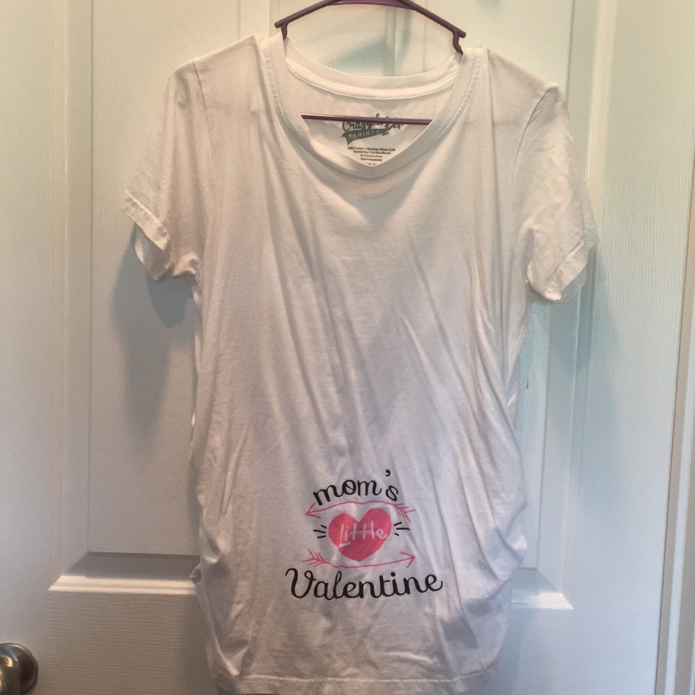 Maternity Valentine’s Day shirt